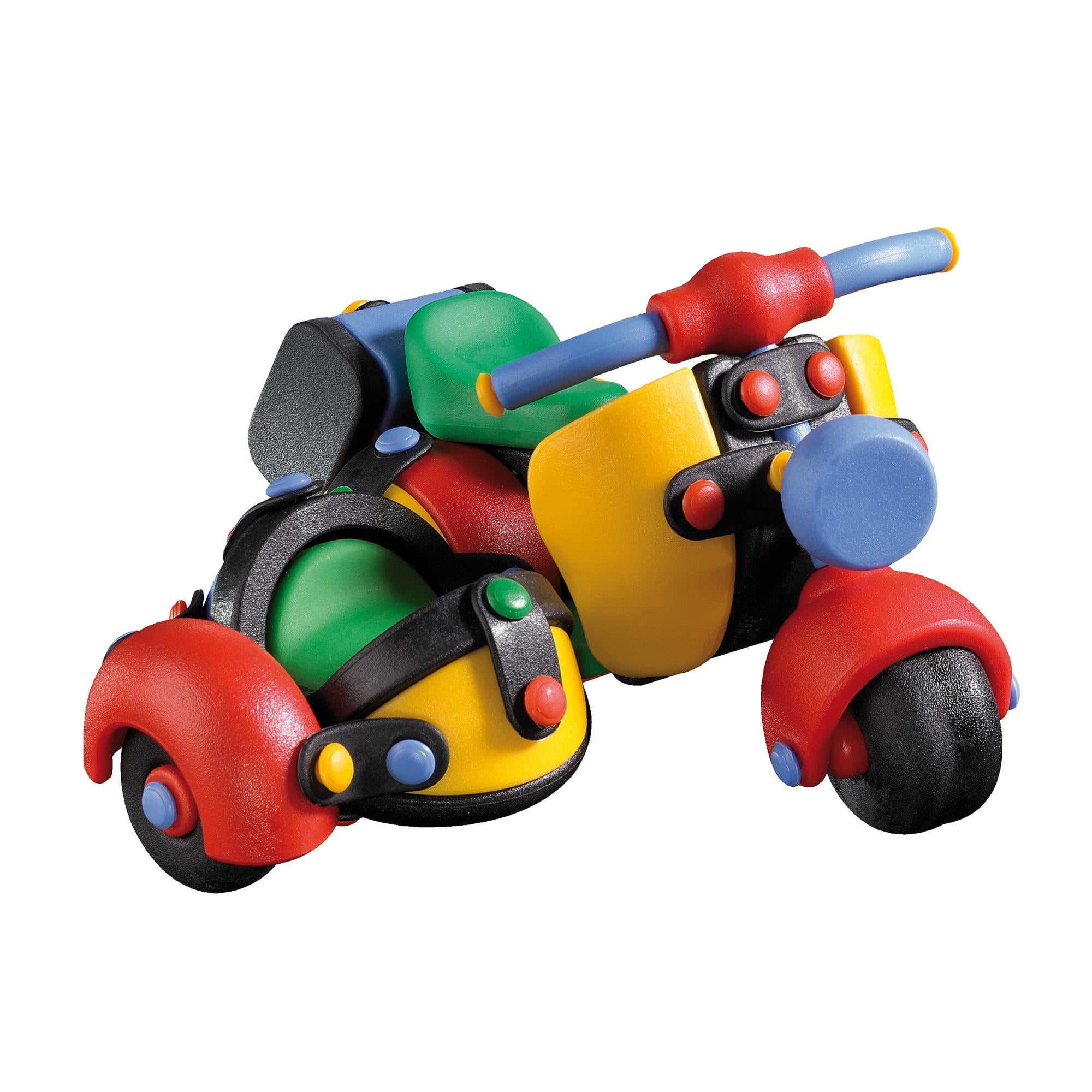 Micomic 089.017 Sepetli Motosiklet 3B Yapboz Oyuncak