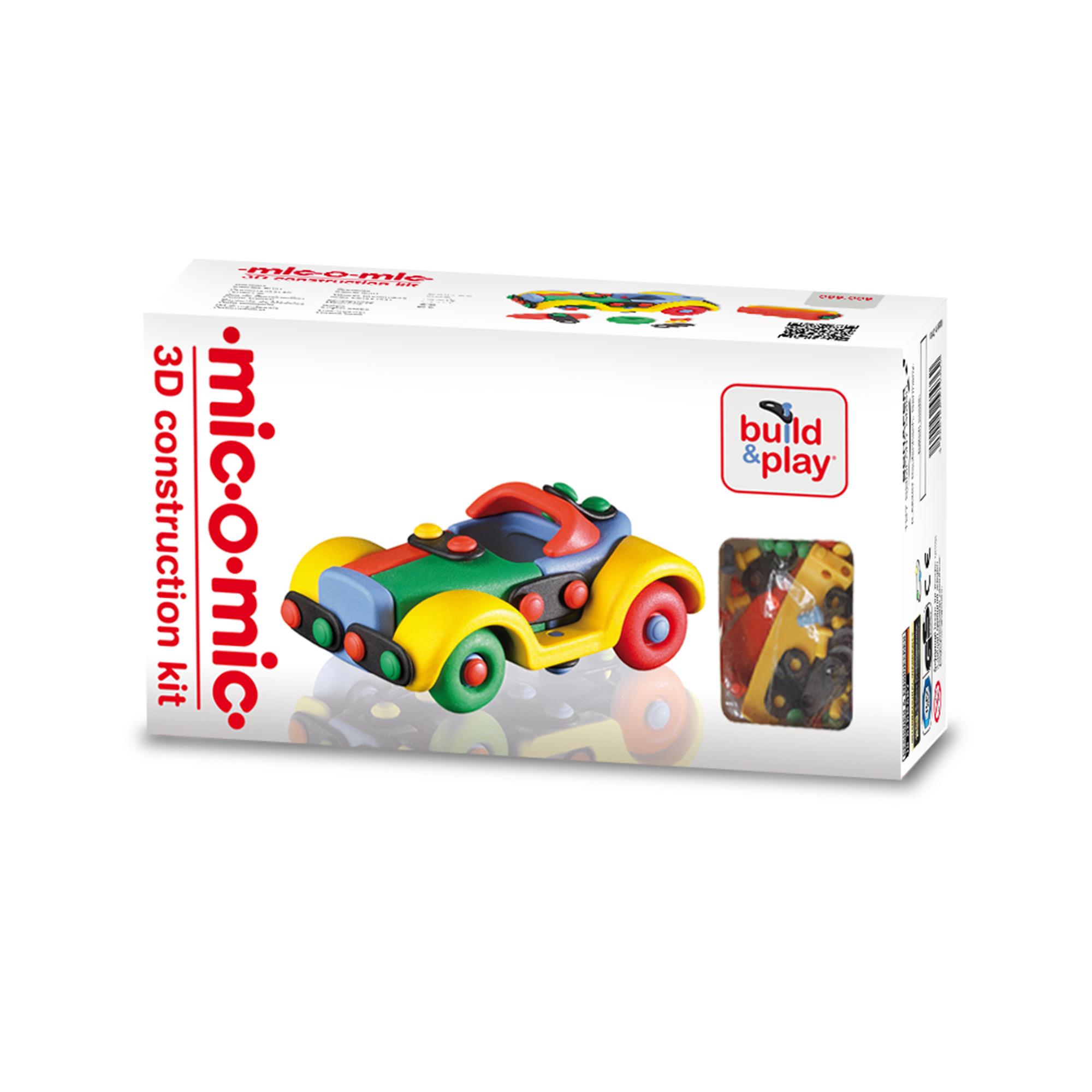 Micomic 089.009 Küçük Araba 3B Yapboz Oyuncak