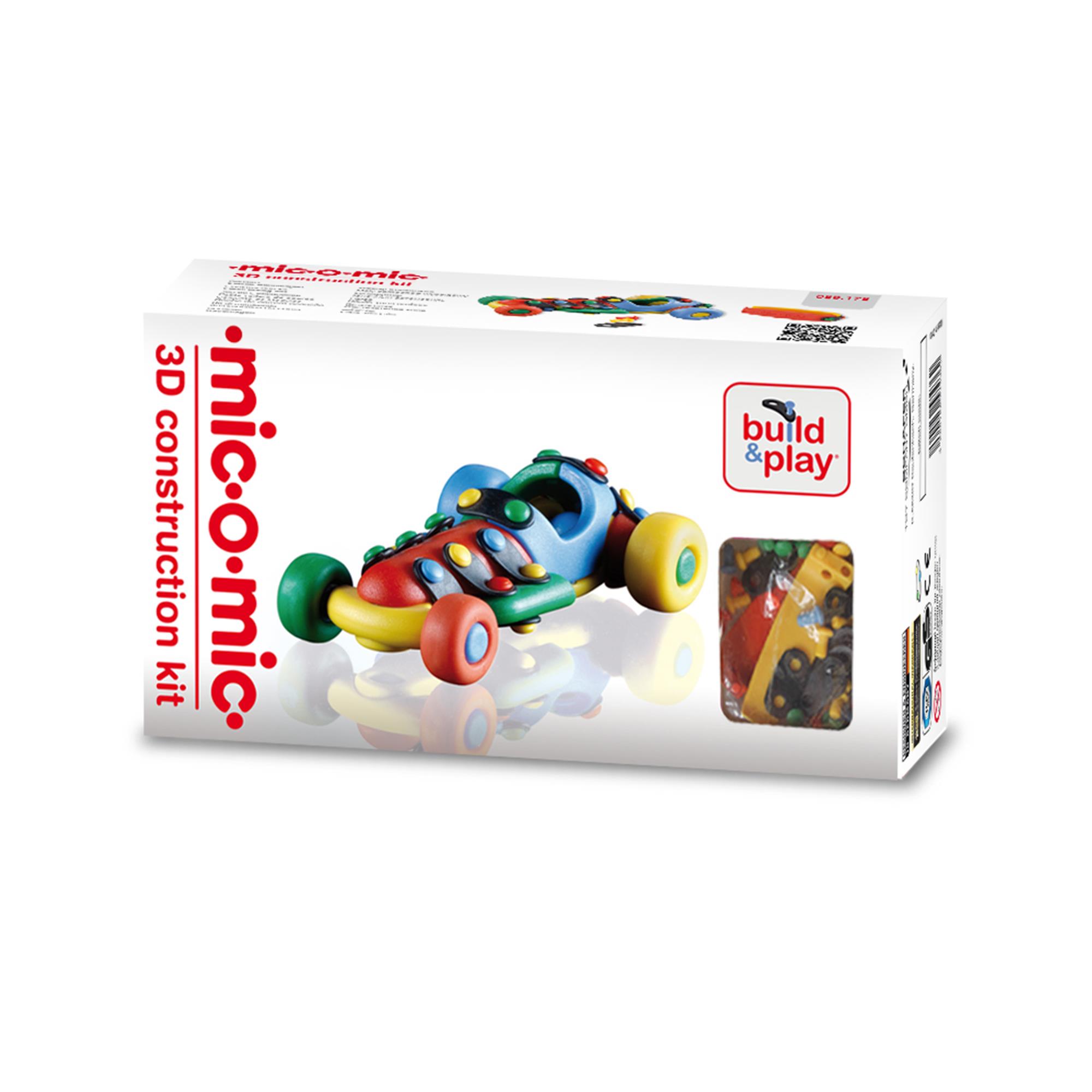 Micomic 089.178 Küçük Yarış Arabası 3B Yapboz Oyuncak