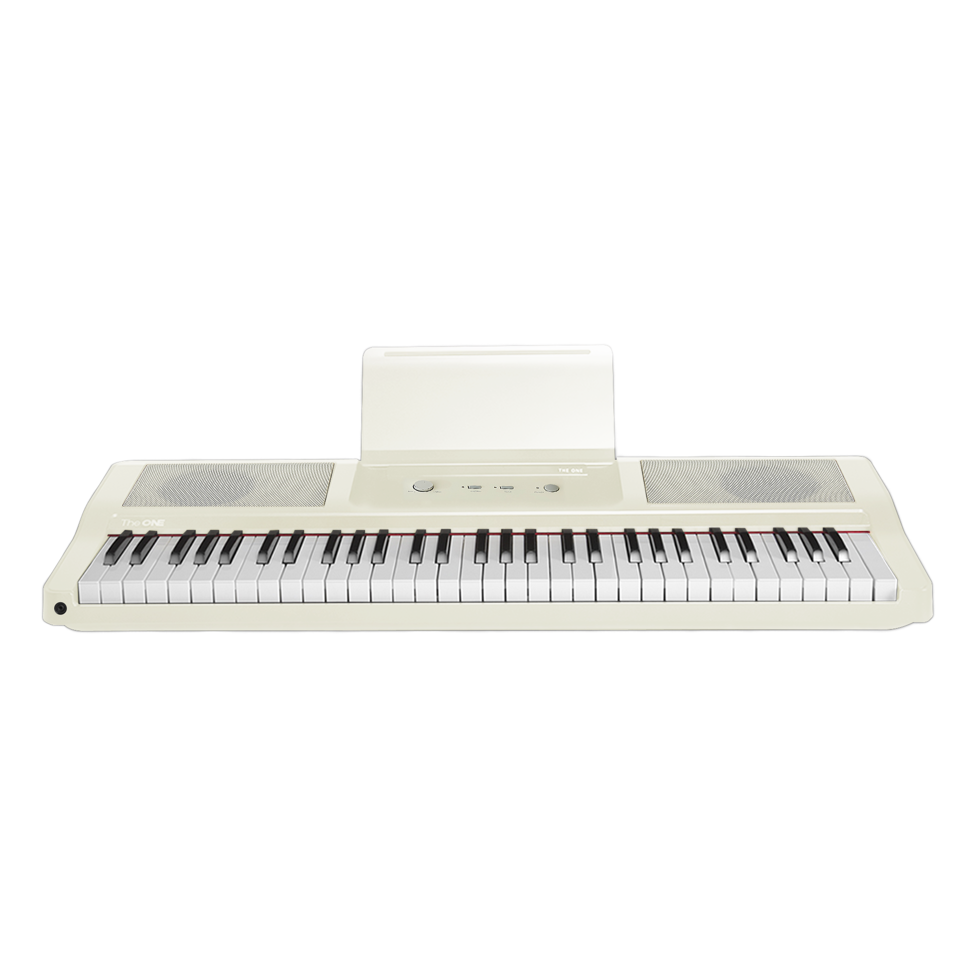 The ONE SK-TOK 61 Tuş Hassasiyetli Akıllı Org, MIDI Klavye - Beyaz