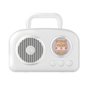 Jwin BR-220 Radyolu Bluetooth Hoparlör - Beyaz