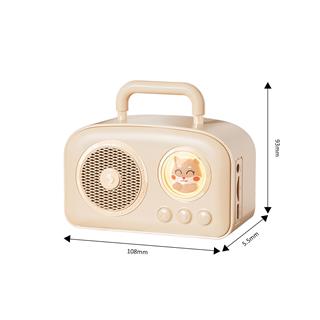 Jwin BR-220 Radyolu Bluetooth Hoparlör - Pudra