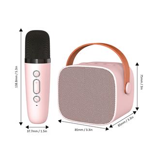 Jwin BK-320 Mikrofonlu Bluetooth Hoparlör - Pembe