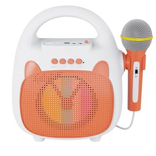 Jwin BK-420 Mikrofonlu Karaoke Hoparlör - Turuncu