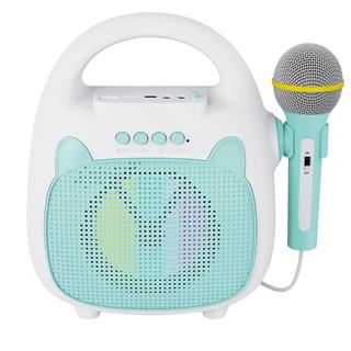 Jwin BK-420 Mikrofonlu Karaoke Hoparlör - Turkuaz