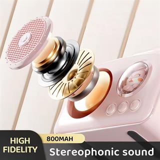 Jwin BR-220 Radyolu Bluetooth Hoparlör - Pembe