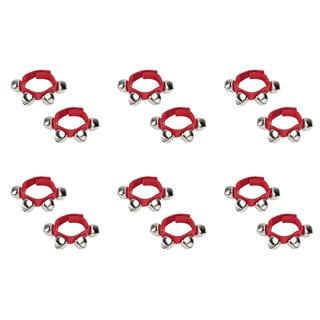 Jwin BZ-402S 6lı Bilek Zili Orff - Ritim Aleti Seti - Kırmızı