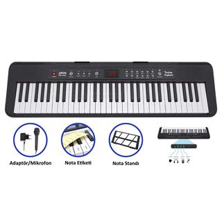 Jwin CMK-6148BK 61 Tuşlu Elektronik Org (Etiket. Mikrofon ve Adaptör Hediye)