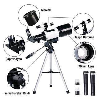 Jwin JT-30070 Tripodlu Teleskop