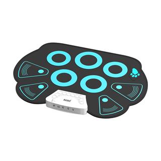 Jwin JD-201 9 Pedli Dijital Davul - Bateri Seti - Turkuaz