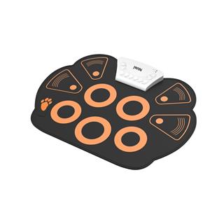 Jwin JD-201 9 Pedli Dijital Davul - Bateri Seti - Turuncu