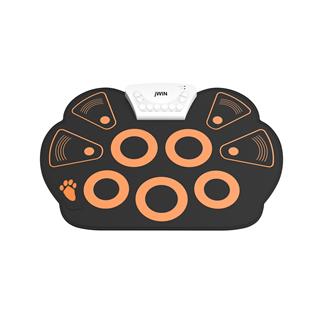 Jwin JD-201 9 Pedli Dijital Davul - Bateri Seti - Turuncu