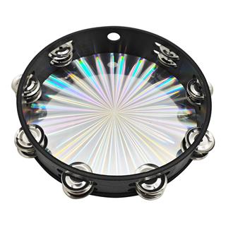 Jwin JDF-2505 Ahşap-Yansıtıcılı Parlak Plastik Tef Metal Zilli (25cm) Orff - Ritim Aleti