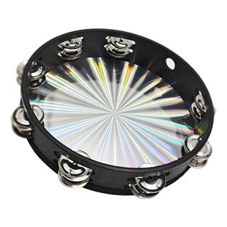 Jwin JDF-2505 Ahşap-Yansıtıcılı Parlak Plastik Tef Metal Zilli (25cm) Orff - Ritim Aleti