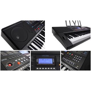 Jwin JTK-3400 61 Tuş Hassasiyetli 5 Oktav Org (Adaptör Hediye)