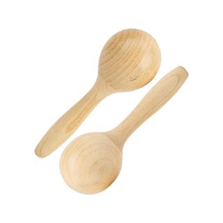 Jwin JWM-109 Saplı Gerçek Ağaç  Kaliteli Marakaş Orff - Ritim Aleti Seti - Natural