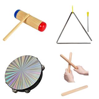 Jwin OPS-402 Ritim Aletleri 4lü Orff Perküsyon Seti