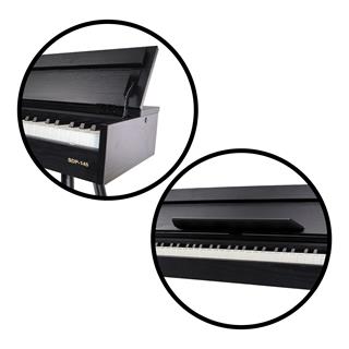 Jwin Sapphire SDP-145 Çekiç Aksiyonlu 88 Tuşlu Dijital Piyano + Tabure - Siyah