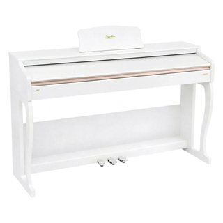 Jwin Sapphire SDP-215 Çekiç Aksiyonlu 88 Tuşlu Dijital Piyano + Tabure - Beyaz