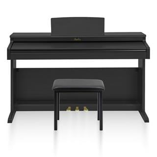 Jwin Sapphire SDP-380 Çekiç Aksiyonlu 88 Tuşlu Dijital Piyano + Tabure - Siyah