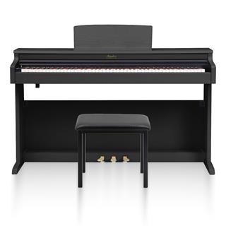 Jwin Sapphire SDP-380 Çekiç Aksiyonlu 88 Tuşlu Dijital Piyano + Tabure - Siyah