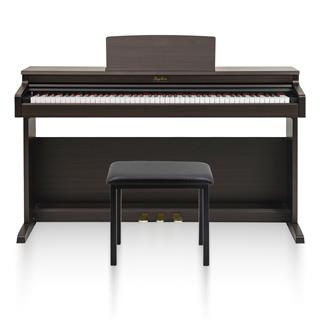 Jwin Sapphire SDP-400 Çekiç Aksiyonlu 88 Tuşlu Dijital Piyano + Tabure - Gül Ağacı