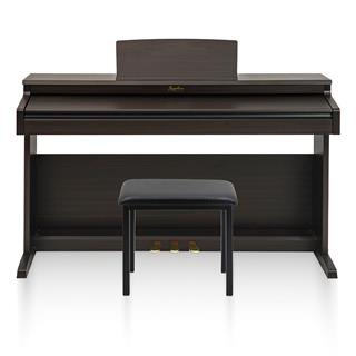 Jwin Sapphire SDP-400 Çekiç Aksiyonlu 88 Tuşlu Dijital Piyano + Tabure - Gül Ağacı