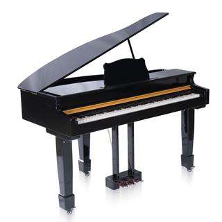 Jwin Sapphire SDP-700 Çekiç Aksiyonlu 88 Tuşlu Kuyruklu Dijital Piyano + Tabure - Siyah