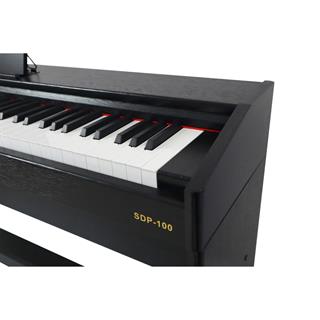 Jwin Sapphire SDP-100 Tuş Hassasiyetli 88 Tuşlu Dijital Piyano - Siyah