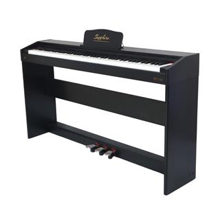 Jwin Sapphire SDP-100 Tuş Hassasiyetli 88 Tuşlu Dijital Piyano - Siyah