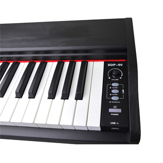 Jwin SDP-90 Tuş Hassasiyetli 88 Tuşlu Dijital Piyano + Tabure