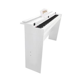 Jwin SDP-92 Tuş Hassasiyetli 88 Tuşlu Kapaklı Dijital Piyano + Tabure - Beyaz