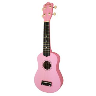 Jwin UK-2101 Soprano Ukulele - Pembe