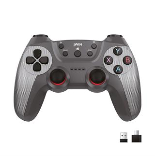 Jwin USB-6004 2.4G Wireless Kablosuz OTG Gamepad (PC, Android telefon, tablet, TV Box, Android TV Uyumlu)