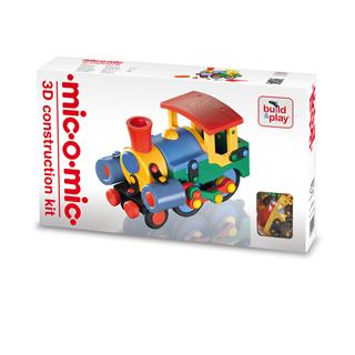 Micomic 089.070 Küçük Lokomotif 3B Yapboz Oyuncak
