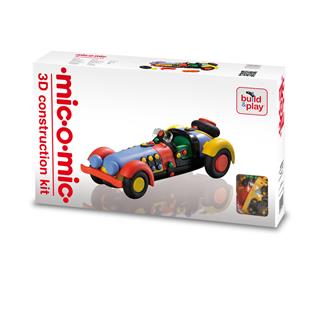 Micomic 089.016 Spor Araba 3B Yapboz Oyuncak