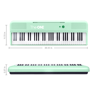 The ONE SK-COLOR Akıllı Taşınabilir 61 Işıklı Tuşlu Bluetooth Org - Yeşil