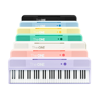 The ONE SK-COLOR Akıllı Taşınabilir 61 Işıklı Tuşlu Bluetooth Org - Sarı