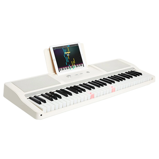 The ONE SK-TOK 61 Tuş Hassasiyetli Akıllı Org, MIDI Klavye - Beyaz