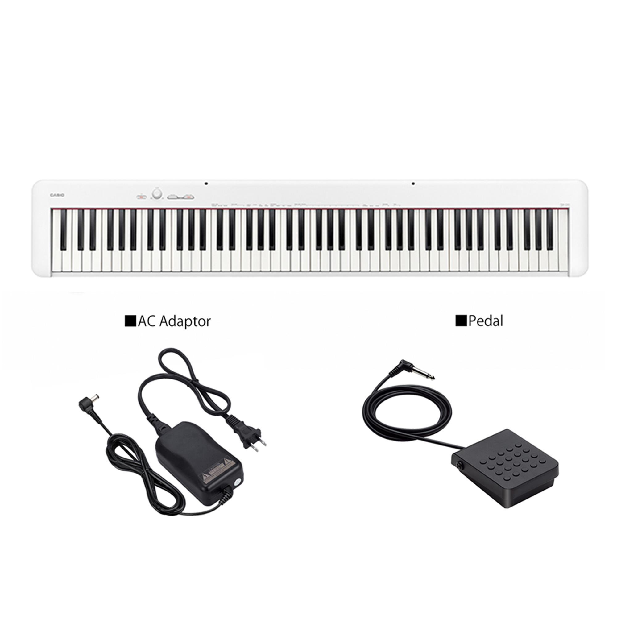 Casio CDP-S110WE 88 Tuşlu Dijital Piyano - Depodan Kapıya