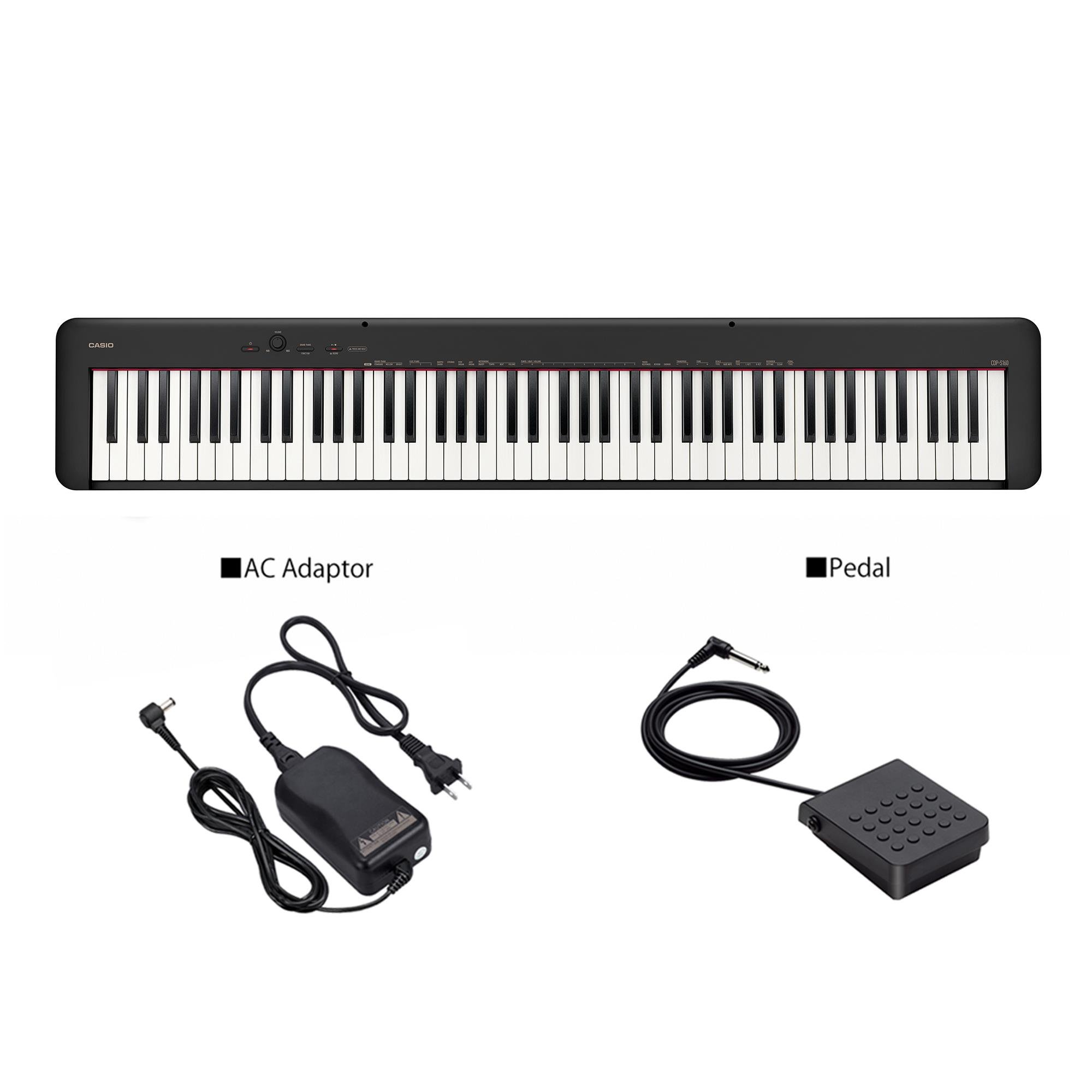 Casio CDP-S160BK 88 Tuşlu Dijital Piyano - Depodan Kapıya