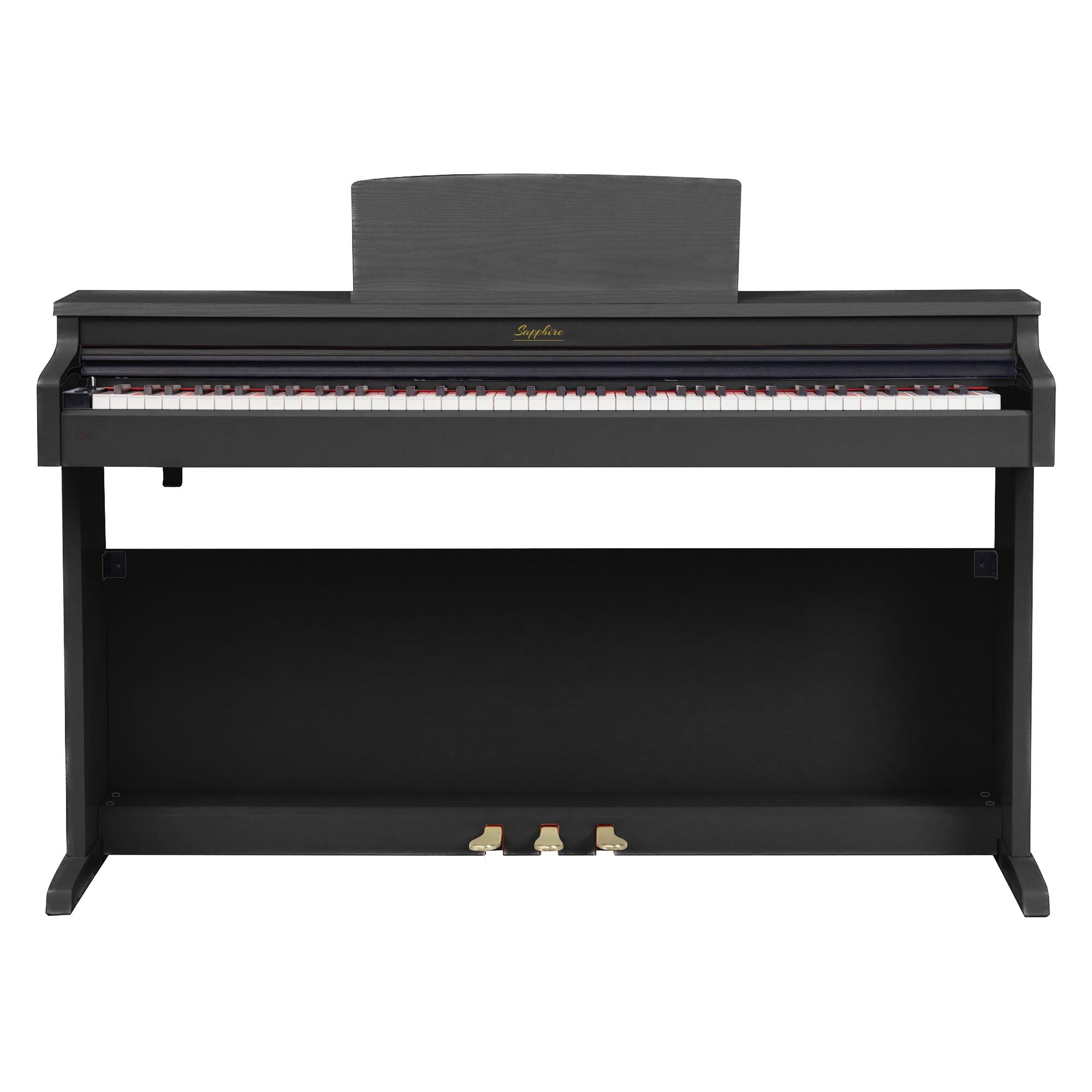Jwin Sapphire SDP-380 Çekiç Aksiyonlu 88 Tuşlu Dijital Piyano - Siyah