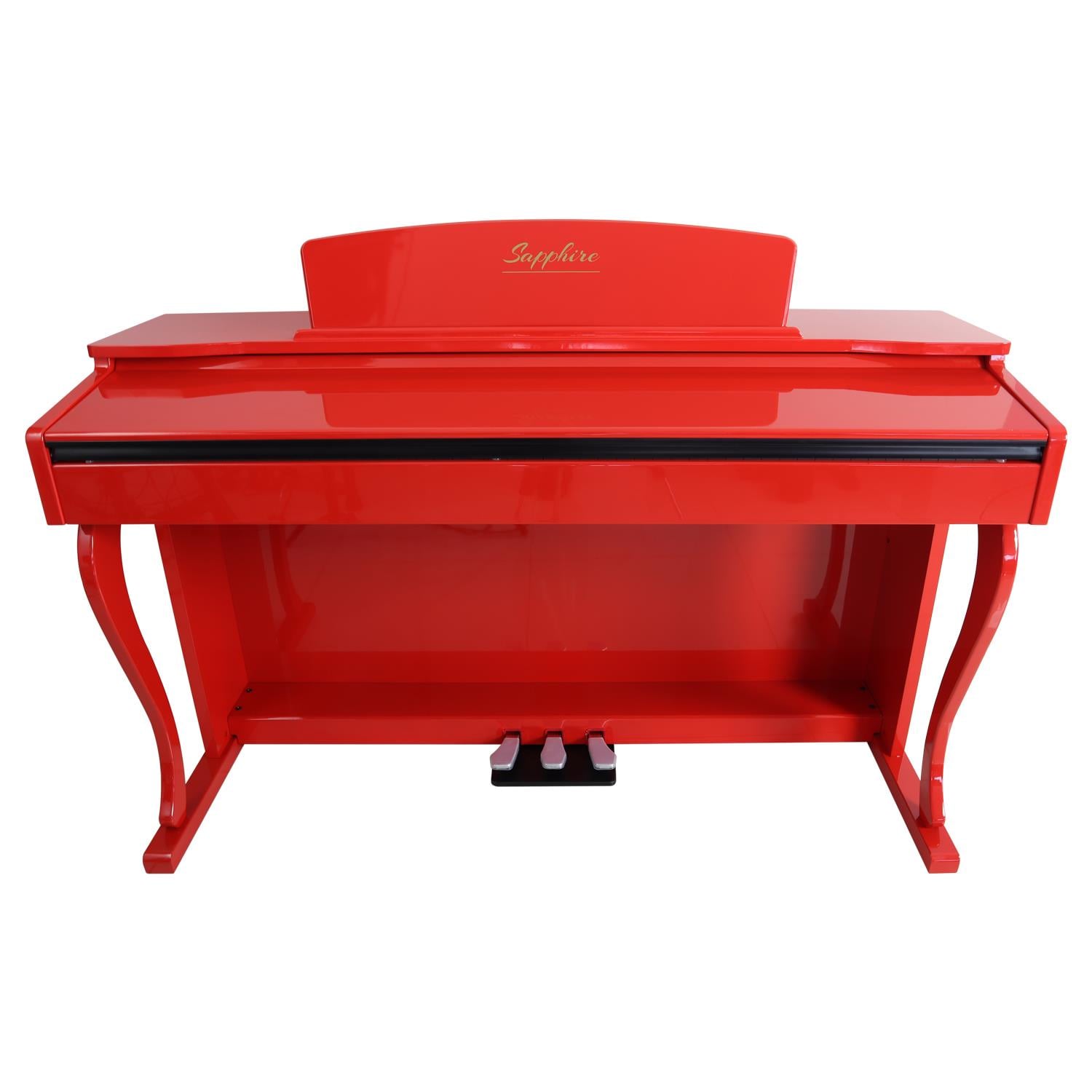 jWIN SDP-220 Çekiç Aksiyonlu 88 Tuşlu Dijital Piyano - Kırmızı