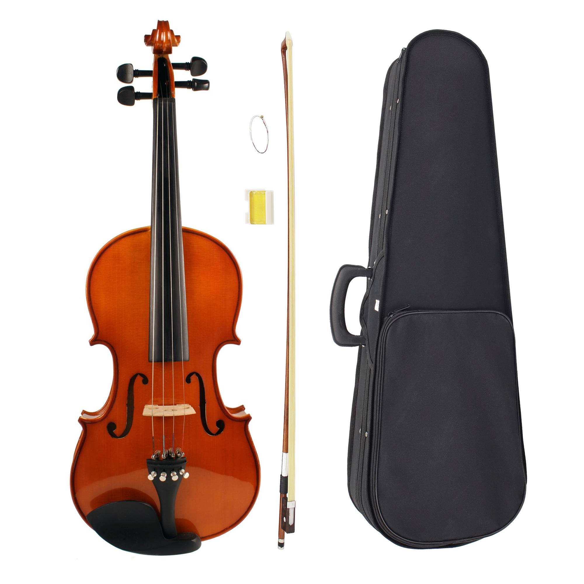 jWIN VL-800S 4/4 Çantalı Tam Boy Keman - Parlak Ahşap