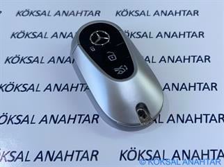 Mercedes-BenzMercedes-Benz Yeni Nesil Smart Anahtar Kumanda Kabı C, E, S Serisi - GLC, EQS, EQE (2021-2025)