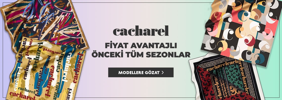 Cacharel Eski Sezon Eşarp Modelleri