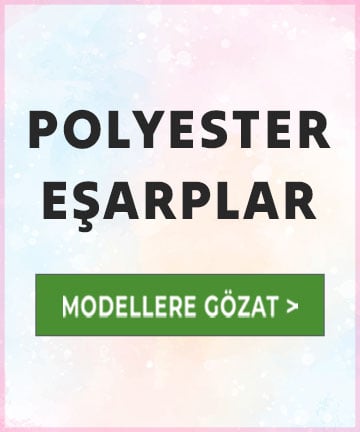 Polyester Tivil ve Saten Eşarplar