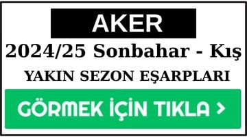 Aker 2025 Kış Sezonu Eşarplar