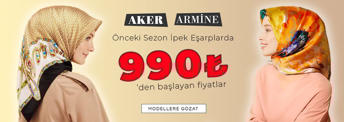 Marka İpek Eşarplar 990 TL