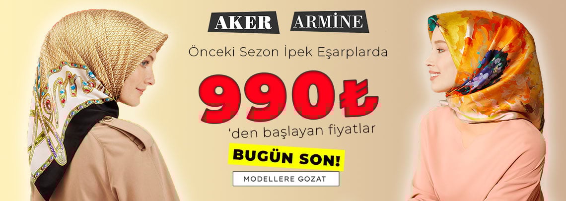 Marka İpek Eşarplar 990 TL